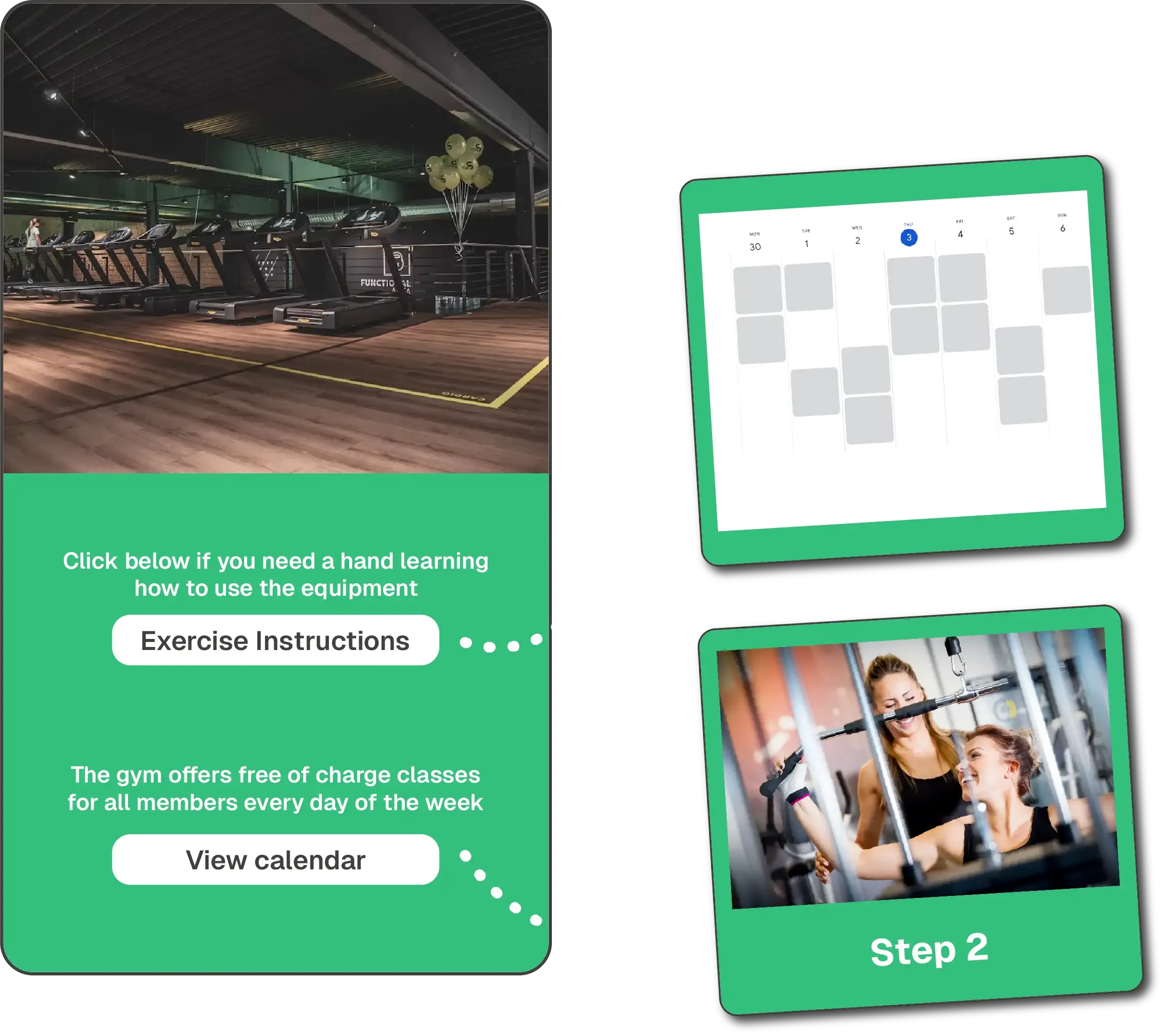 touchscreen for gyms