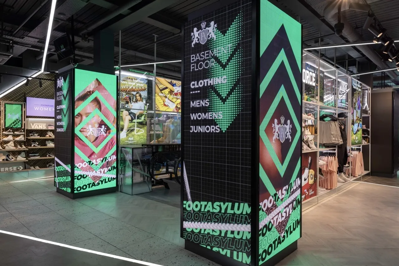 screens for shops, retail screens, retail signage